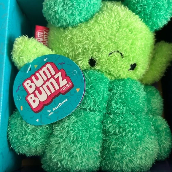 Bum Bumz Veggie Root Colorful Plush Toys Set 7.5” - Picture 2 of 5